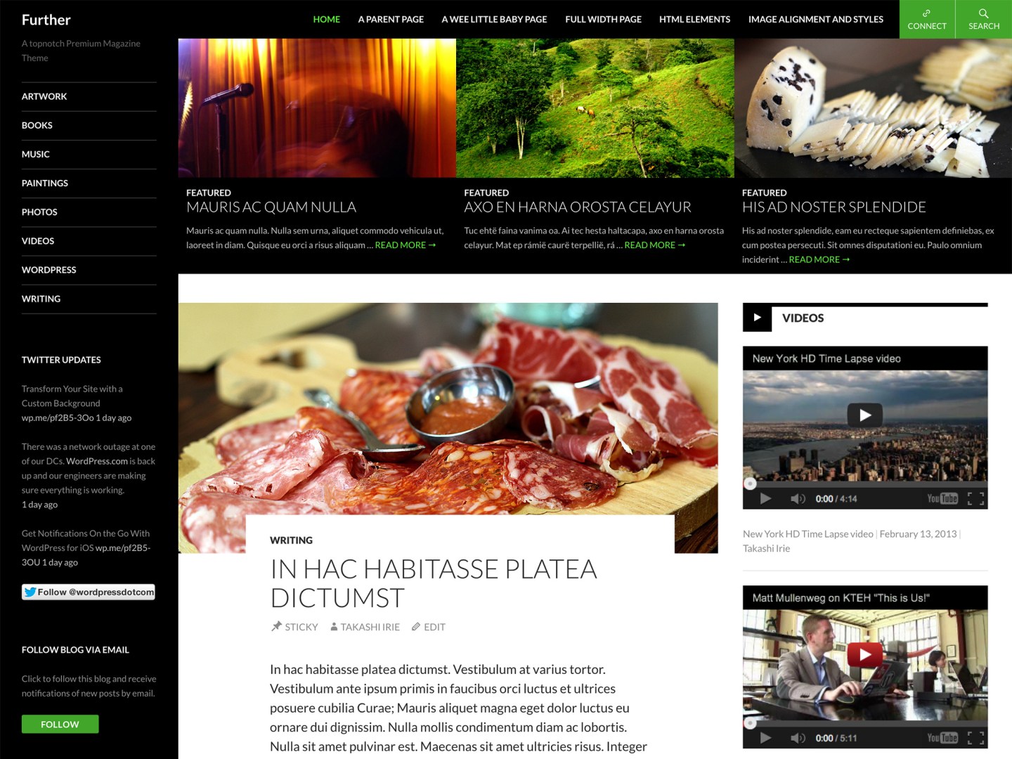 Behind the Design of the Further Theme – ThemeShaper